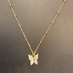 #104 - Longer Butterfly Necklace